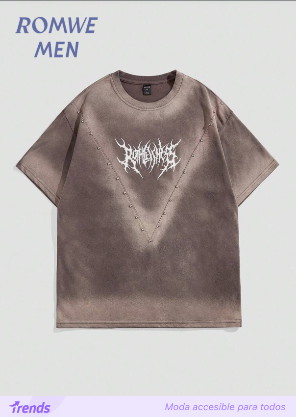 Grunge Punk Camiseta de manga corta